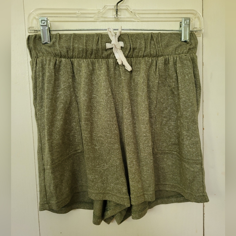 Old Navy Green Shorts Elastic Waistband Lightweight Sz XS
